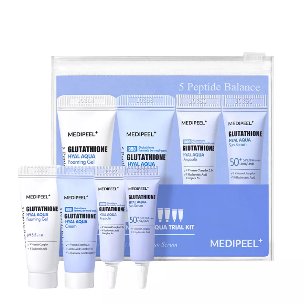 Medi-Peel Glutathione Hyal Aqua Trial Kit: Трансформація Шкіри
