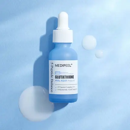 medi peel glutathione hyal aqua MEDIPEEL Multi Care Kit Set: Зволоження та Сяйво apply evenly over the coffee Zooki Liposomal Glutathione Capsules Taille:100 capsules