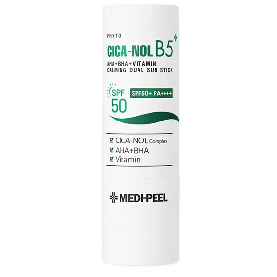 Medi-Peel Phyto Cica-Nol B5 Aha Bha Vitamin Calming Dual Sun Stick SPF50+ PA++++