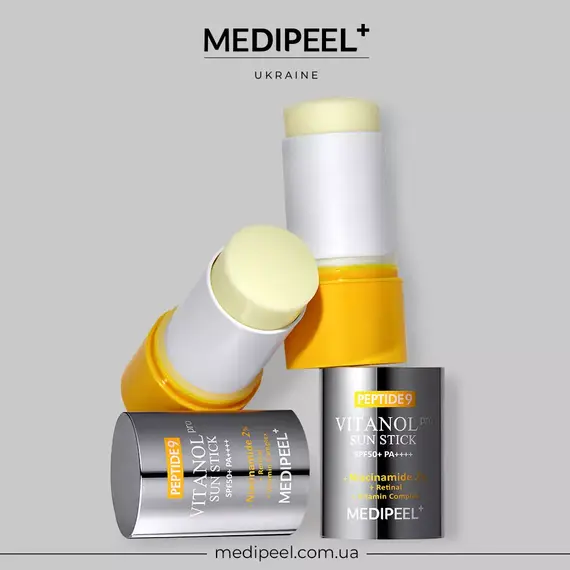 Medi-Peel Peptide 9 Vitanol Sun Stick Pro SPF50+ PA++++