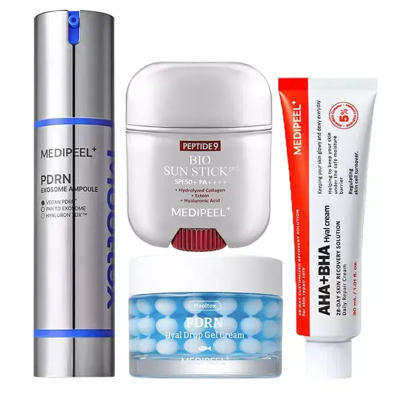 MEDIPEEL Mooltox PDRN & Acid Recovery Set