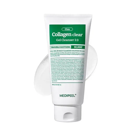 Green Cica Collagen Clear Gel Cleanser 2.0
